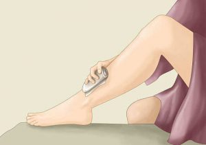 poils incarnés sur les jambes
